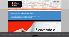 Desktop Screenshot of grafiquesvaros.com